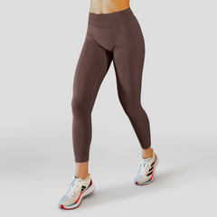 BLISSFUL SCULPT LEGGINGS - Color: Earthy Cocoa
