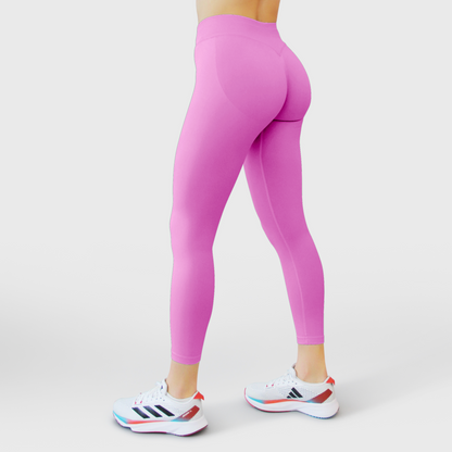 BLISSFUL SCULPT LEGGINGS - Color: Pink Crush