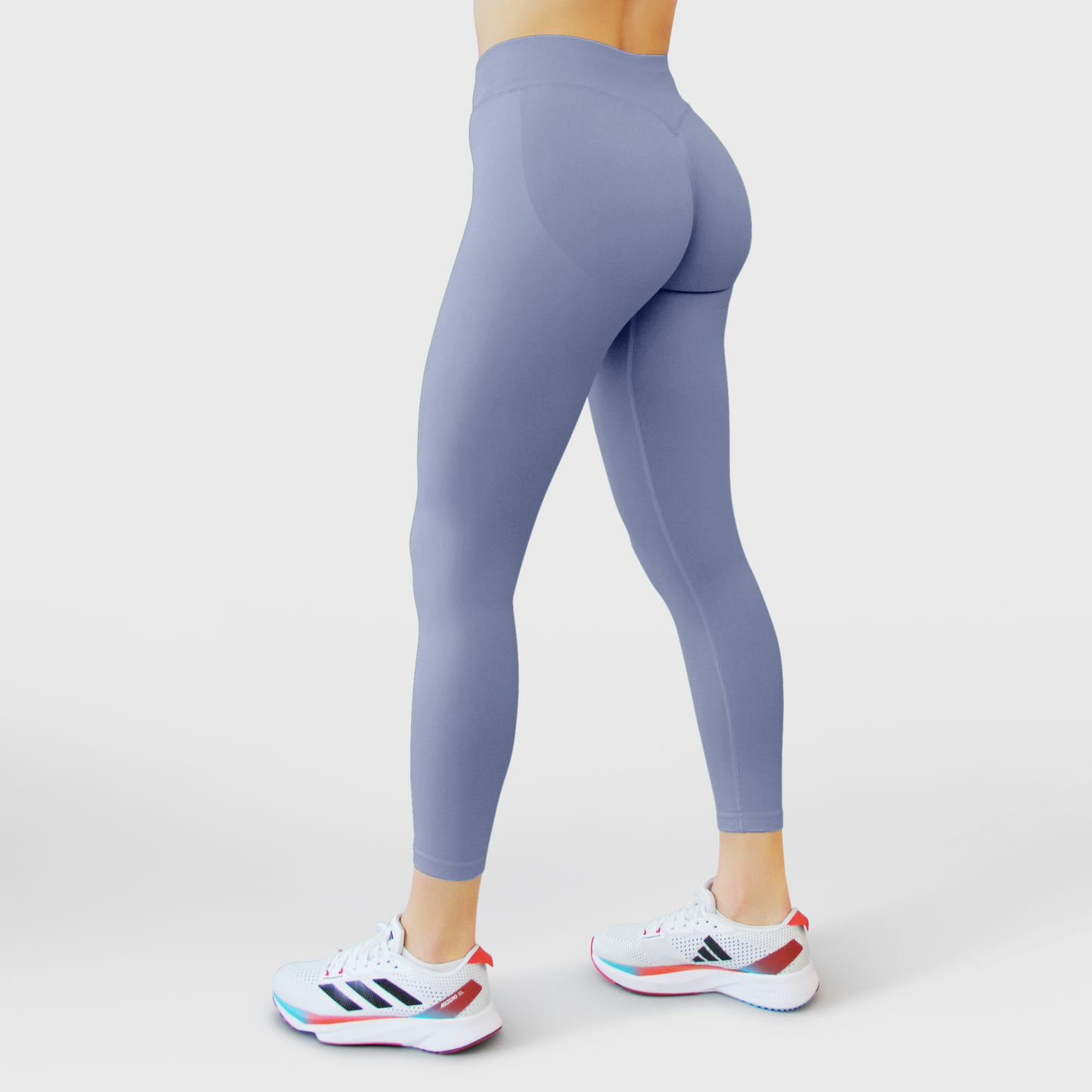 BLISSFUL SCULPT LEGGINGS - Color: Silver Lavender