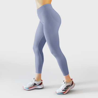 BLISSFUL SCULPT LEGGINGS - Color: Silver Lavender