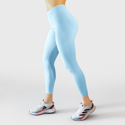 BLISSFUL SCULPT LEGGINGS - Color: Sky