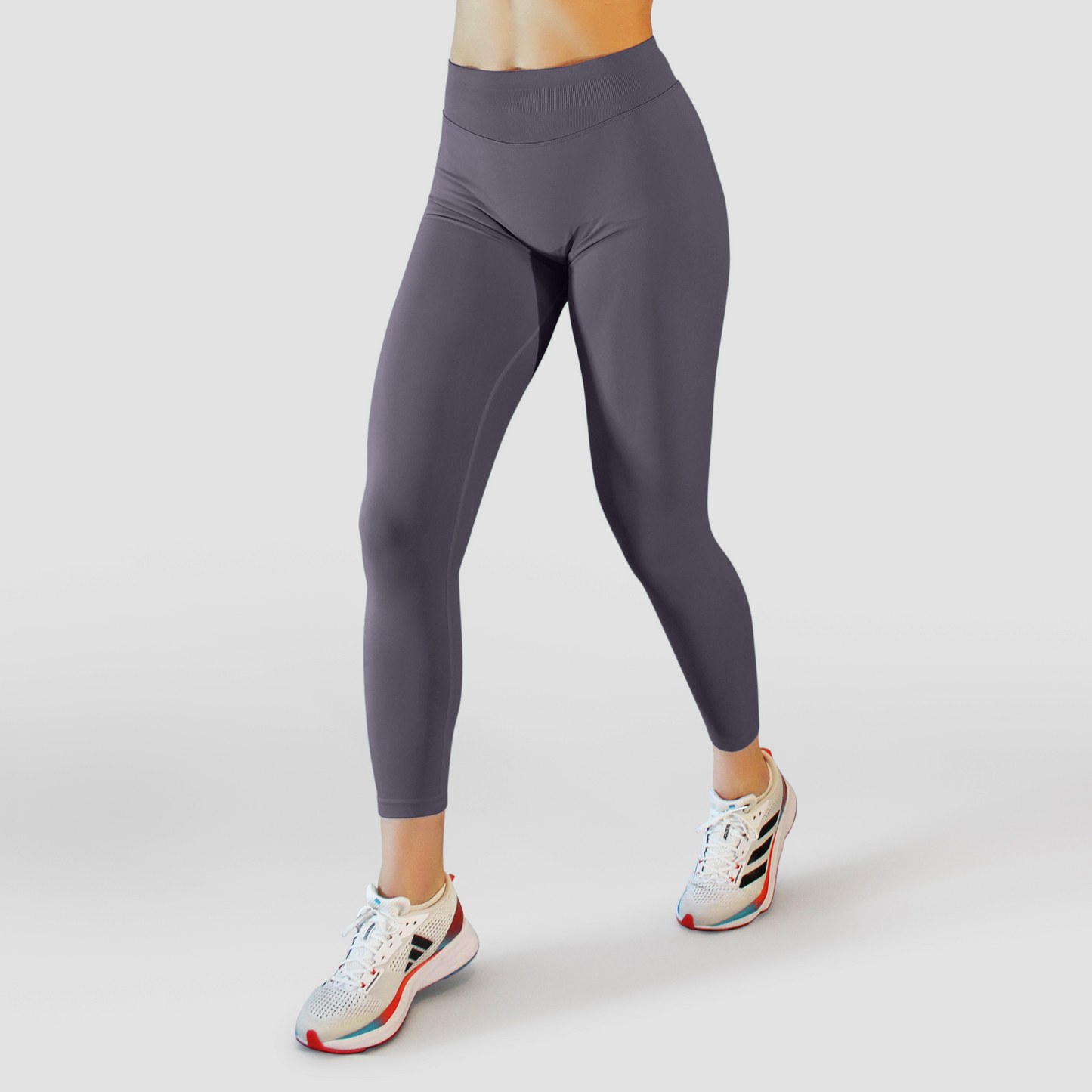 BLISSFUL SCULPT LEGGINGS - Color: Smoky Heather