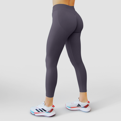 BLISSFUL SCULPT LEGGINGS - Color: Smoky Heather